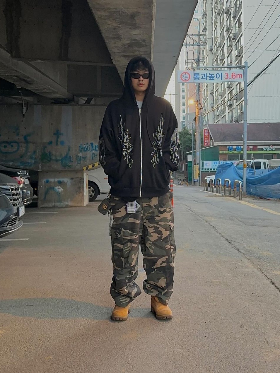 Timberland x BAPE x Undefeated 6 Inch Boots - Wide 착용 스타일