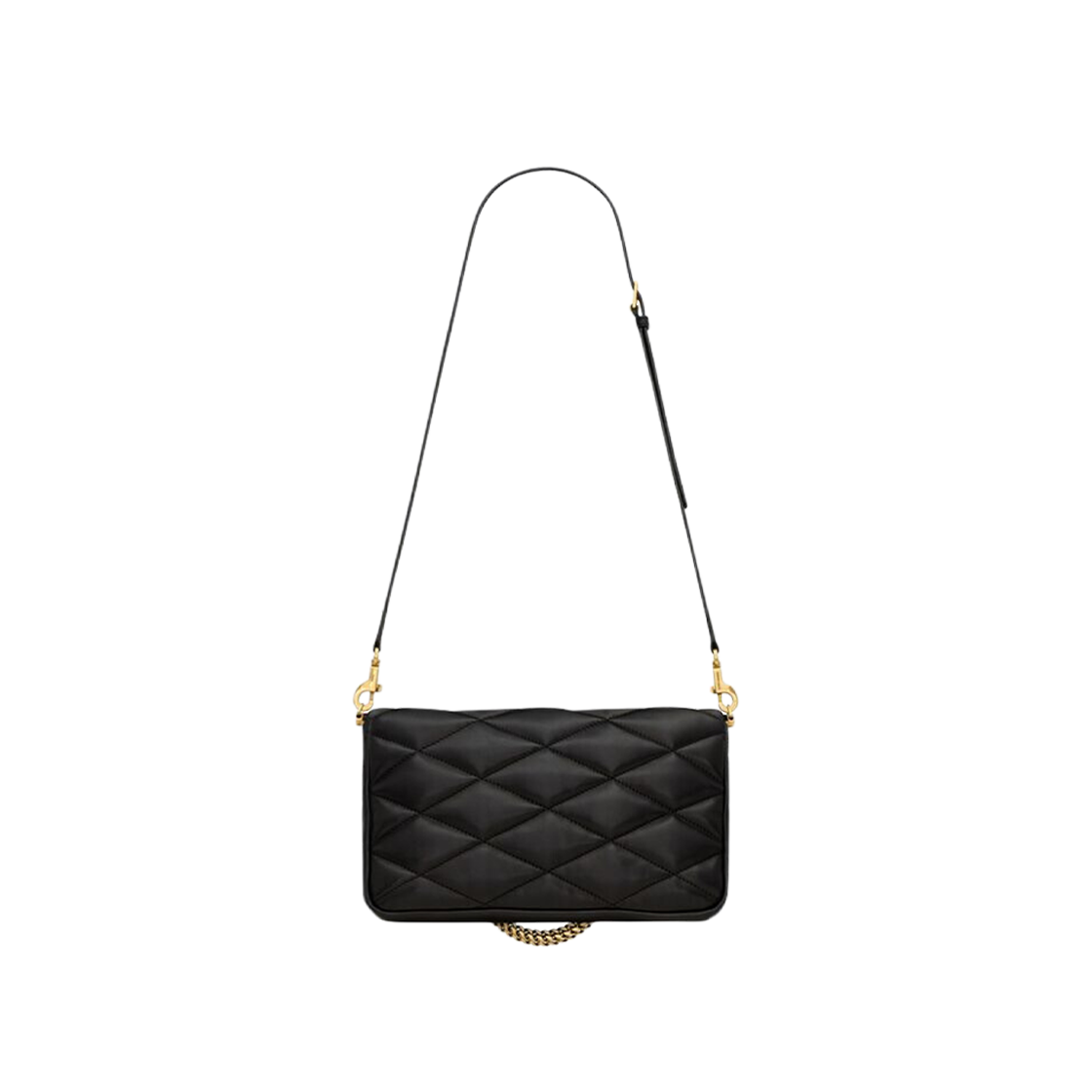 Saint Laurent 87 In Quilted Lambskin Black 상세 이미지 2