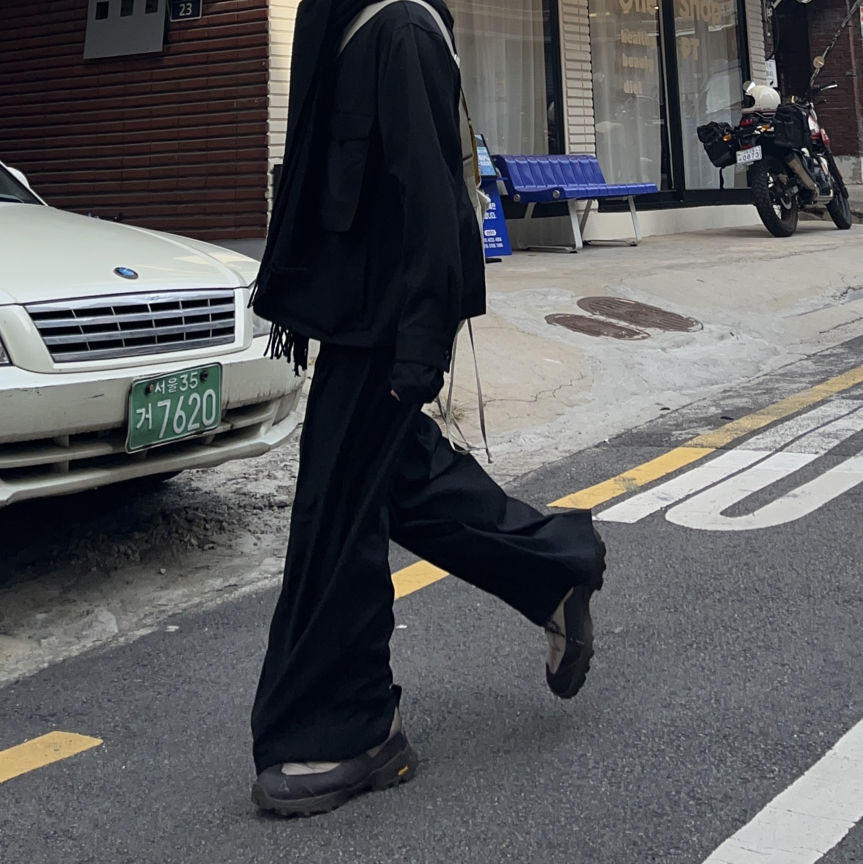 Roa Hiking Roa Katharina Sand Brown 착용 스타일 - 1