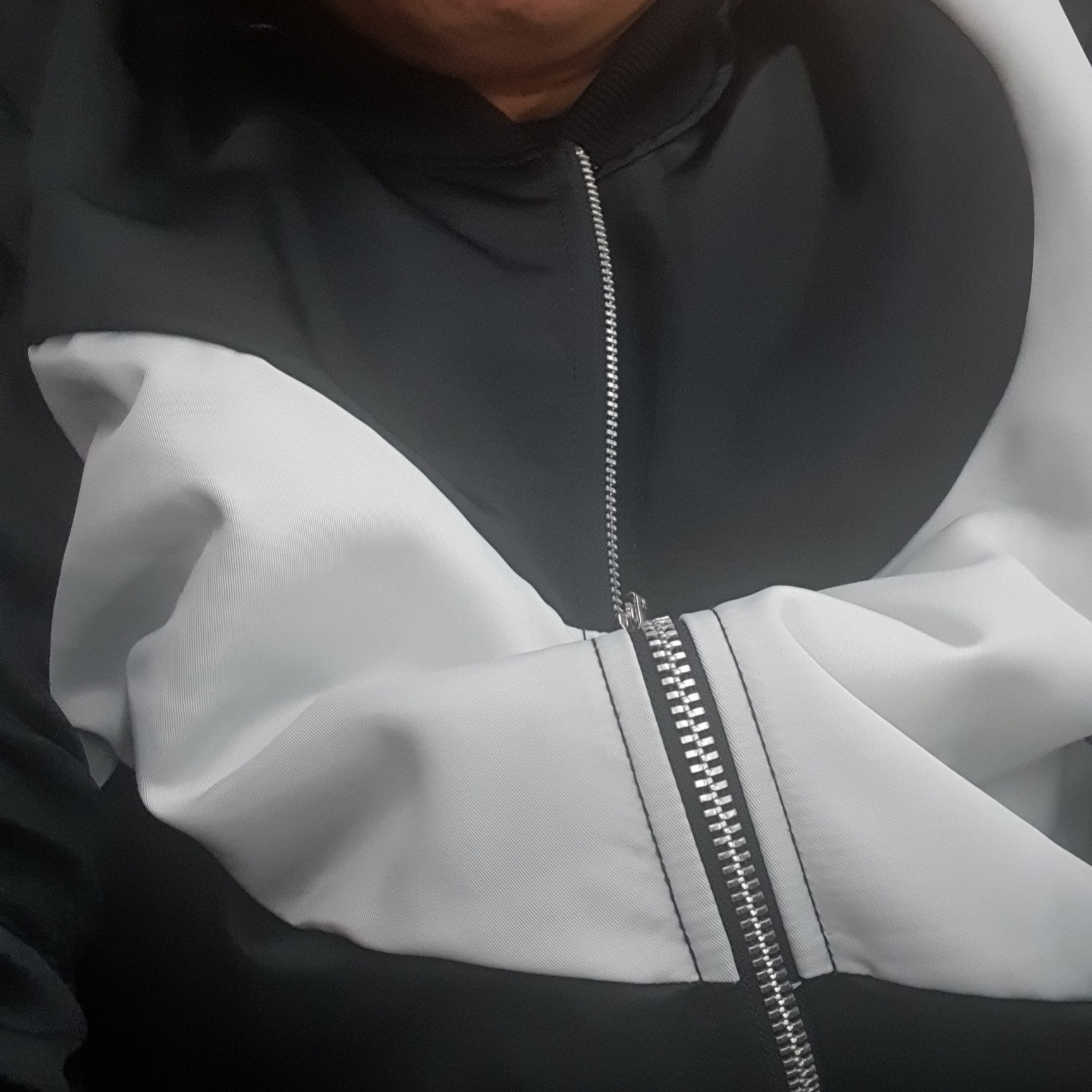 Nike NSW Swoosh Therma-Fit Bomber Black - Asia 착용 스타일