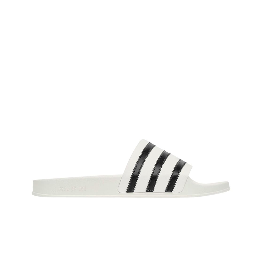 아디다스 x 피어 오브 갓 애슬레틱스 아딜렛 슬라이드 크림 화이트(Adidas x Fear of God Athletics Adilette Slides Cream White)