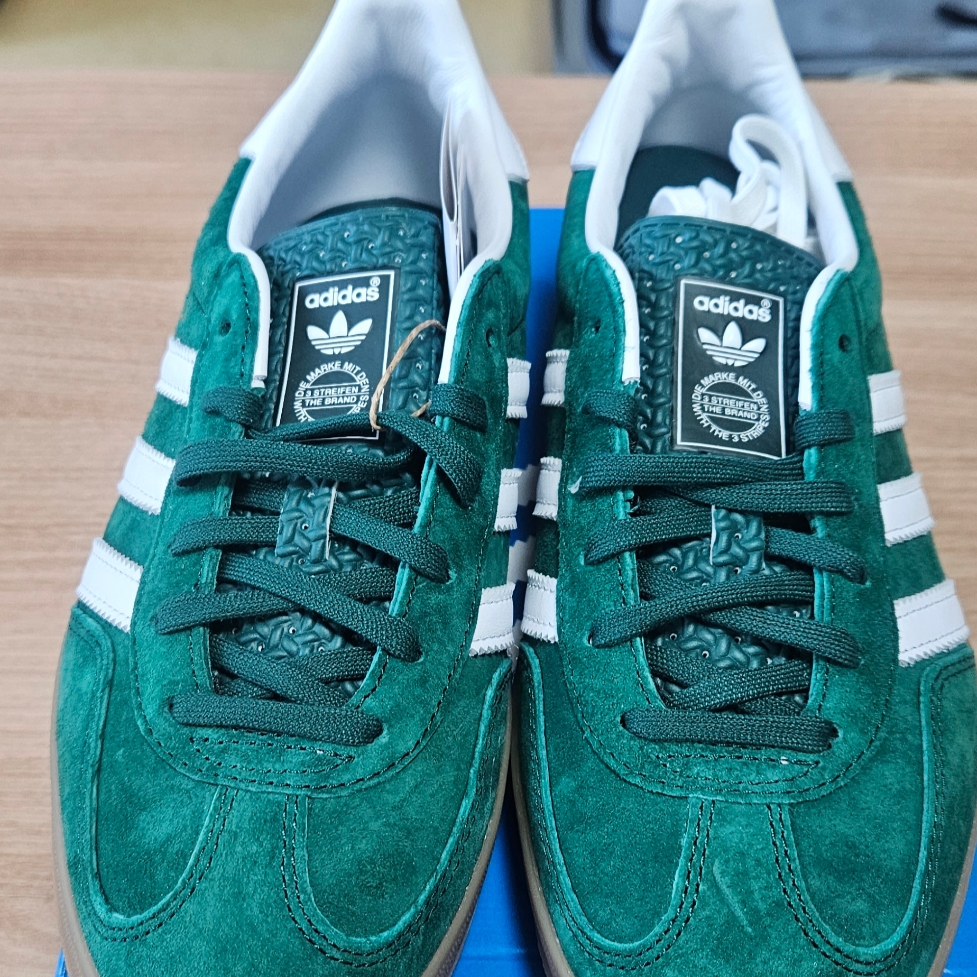 Adidas Gazelle Indoor Collegiate Green 착용 스타일 - 1