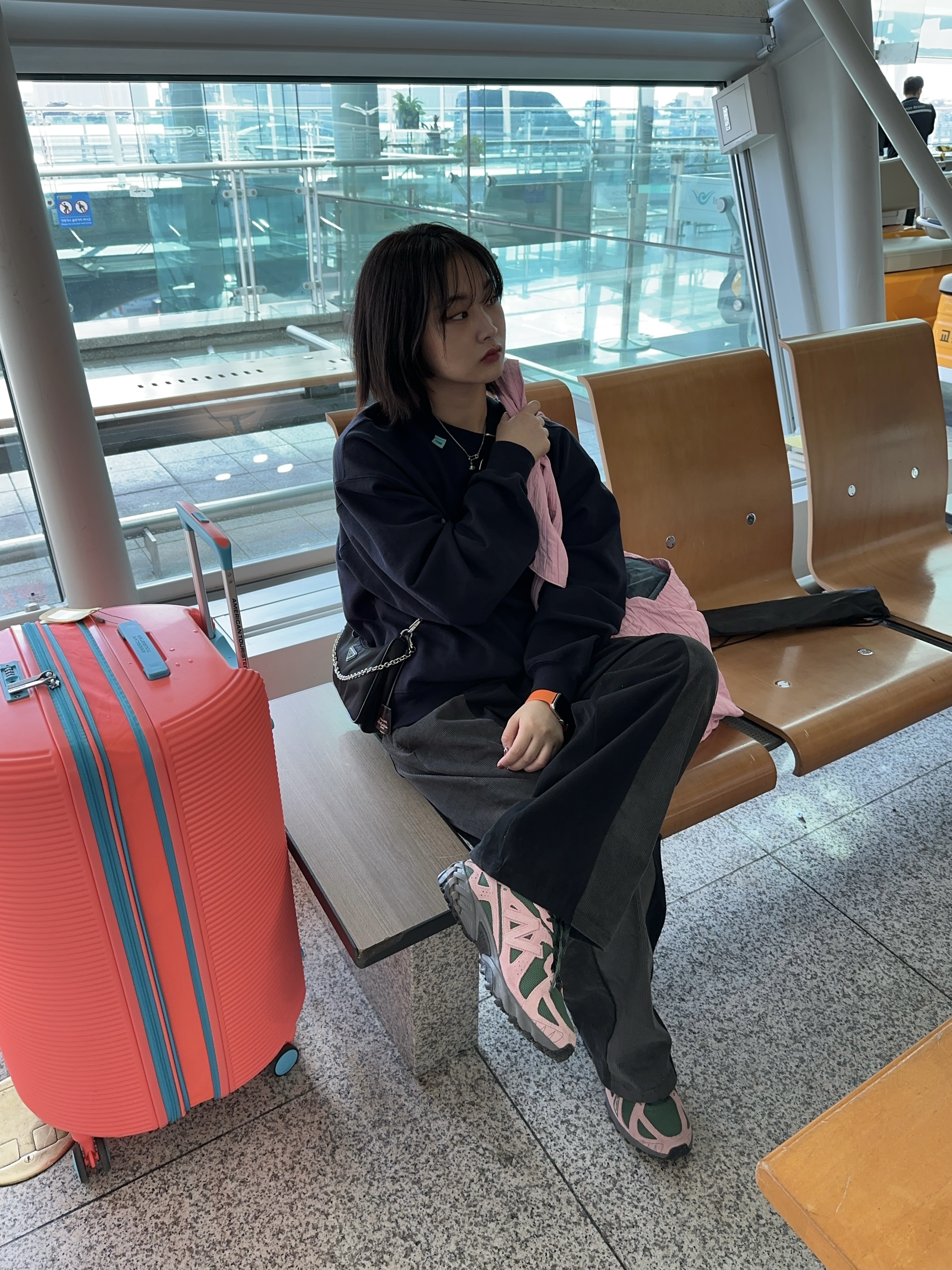 New Balance ML610T Pink Moon - D Standard 착용 스타일 - 2