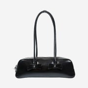 [예약 배송] Saenginstudios Ribbon Baguette Bag Black