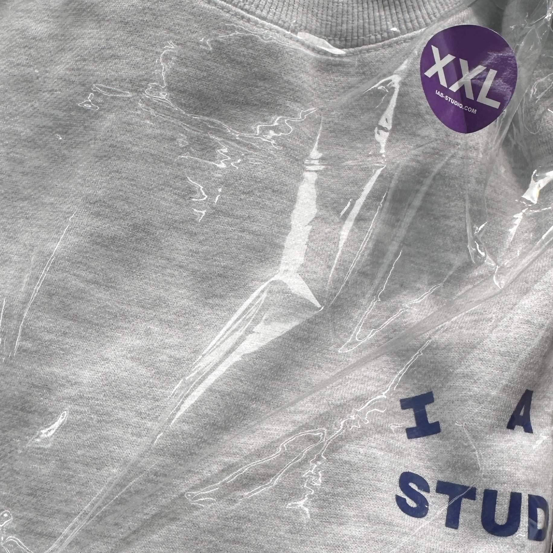 IAB Studio Sweatshirt Light Gray - 23FW 착용 스타일