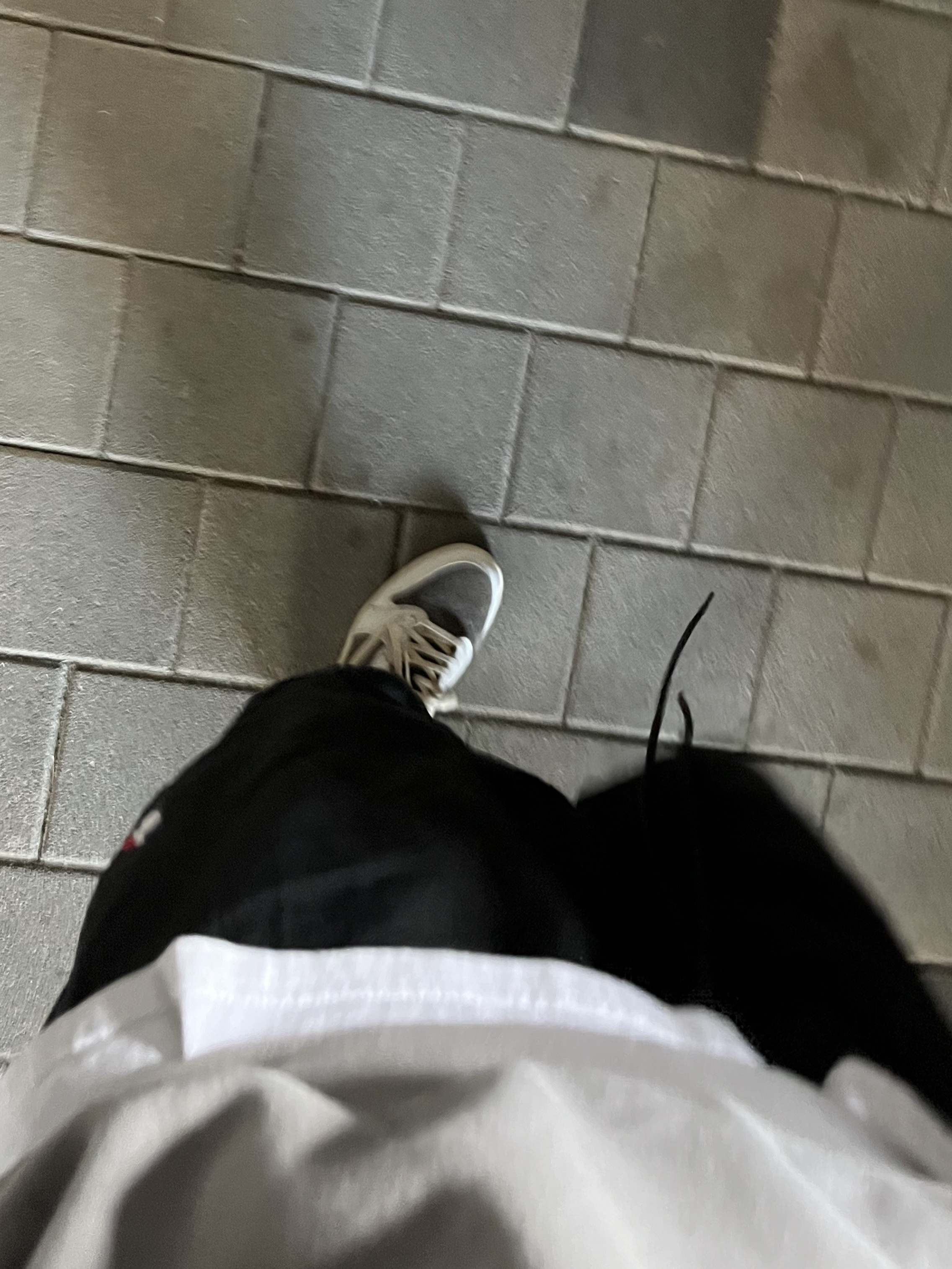 Jordan 1 x Travis Scott Retro Low OG SP Sail and Ridgerock, Nike x Fear of God NRG Tear Away Pants Black 착용 스타일