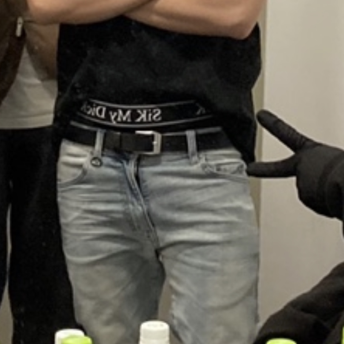 Sik-K Sik My Dick Black 착용 스타일 - 2