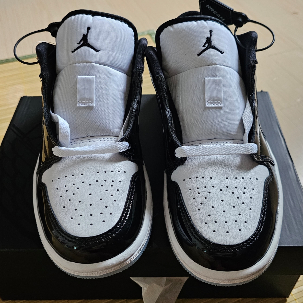 Jordan 1 Low SE Concord 착용 스타일 - 1