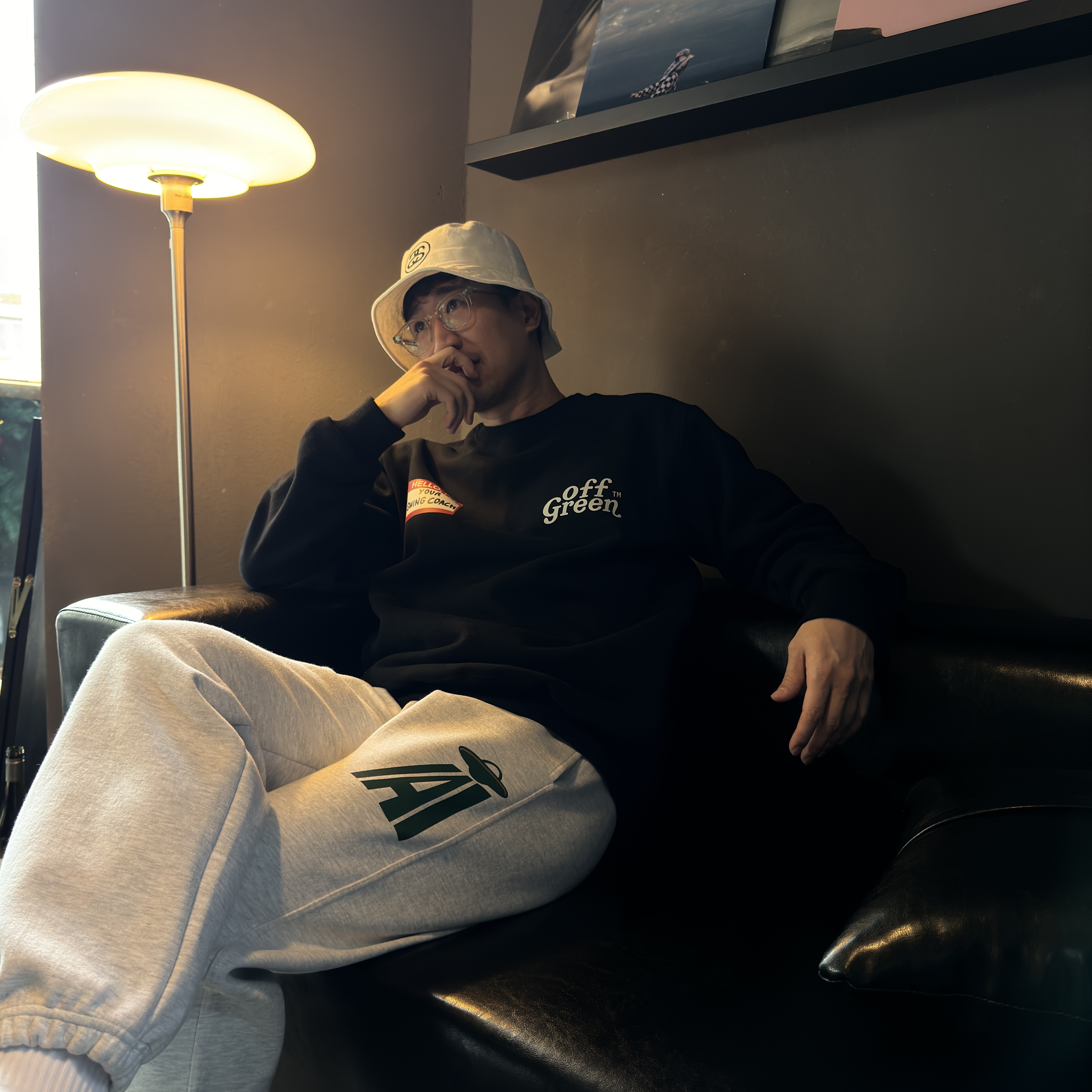 Nike x Ambush Air Force 1 Low SP Pine Green and Citron 착용 스타일 - 3