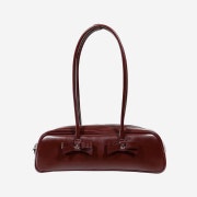 [예약 배송] Saenginstudios Ribbon Baguette Bag Burgundy