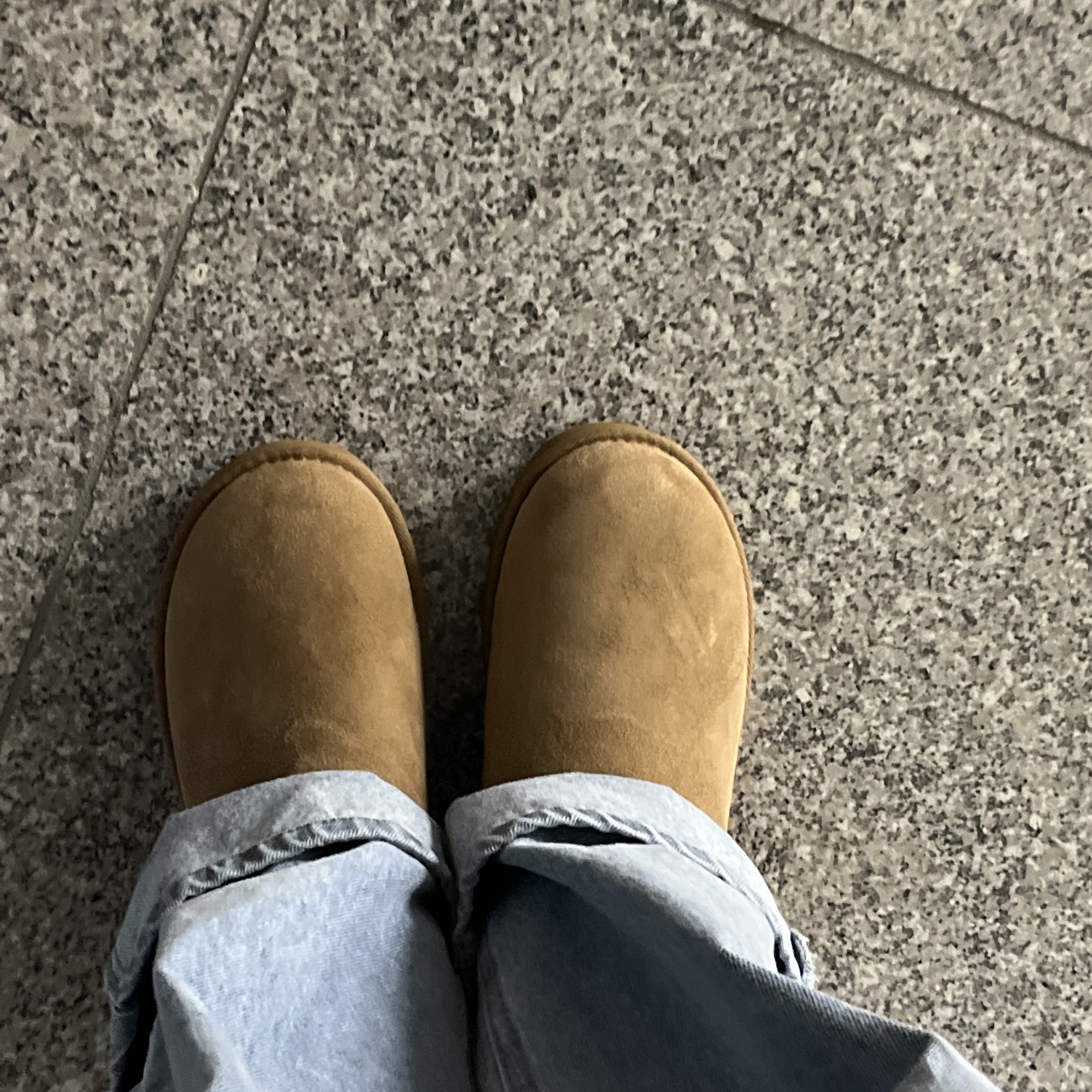 (W) UGG Classic Mini II Boots Chestnut 착용 스타일