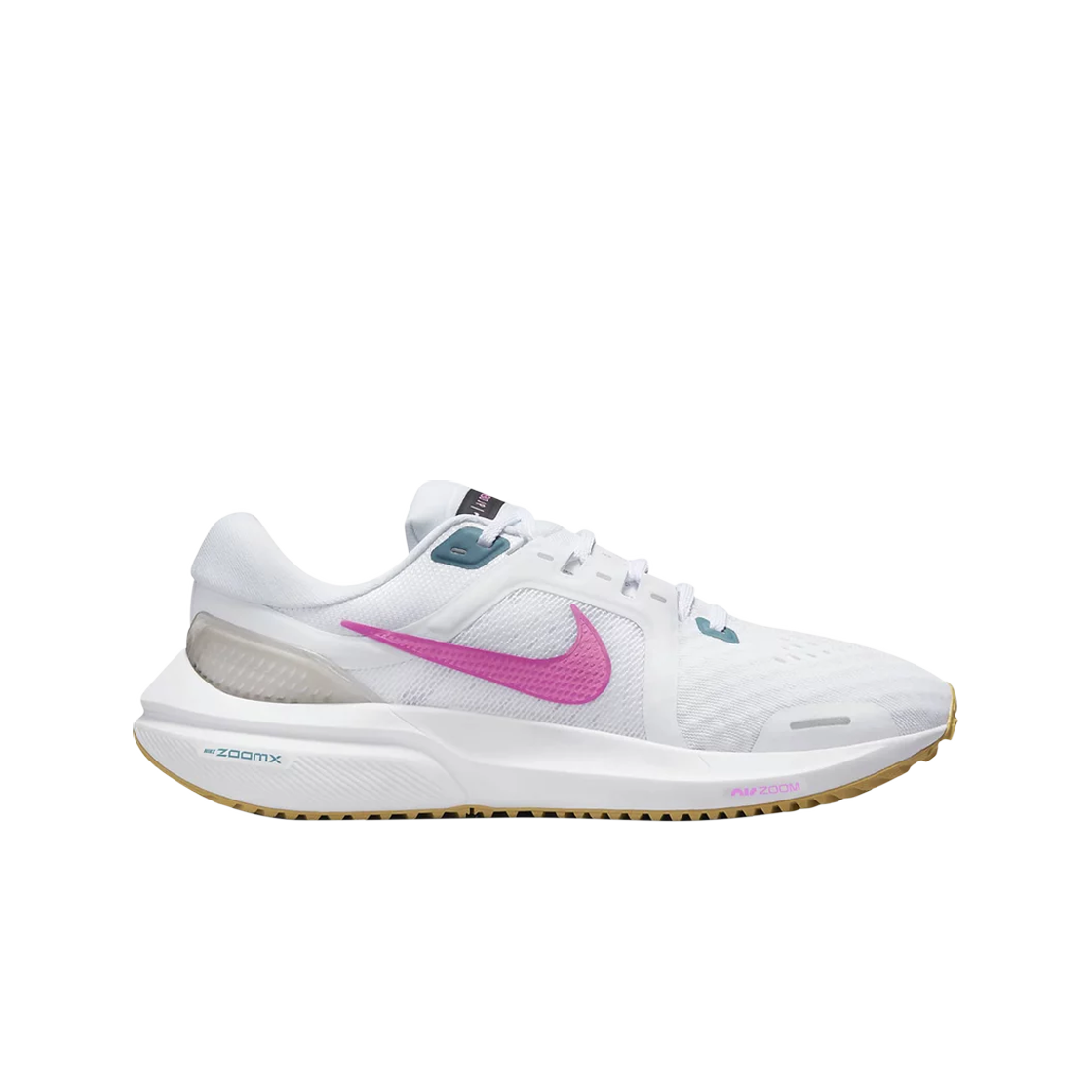 DA7698-104 (W) Nike Air Zoom Vomero 16 White Pink Spell