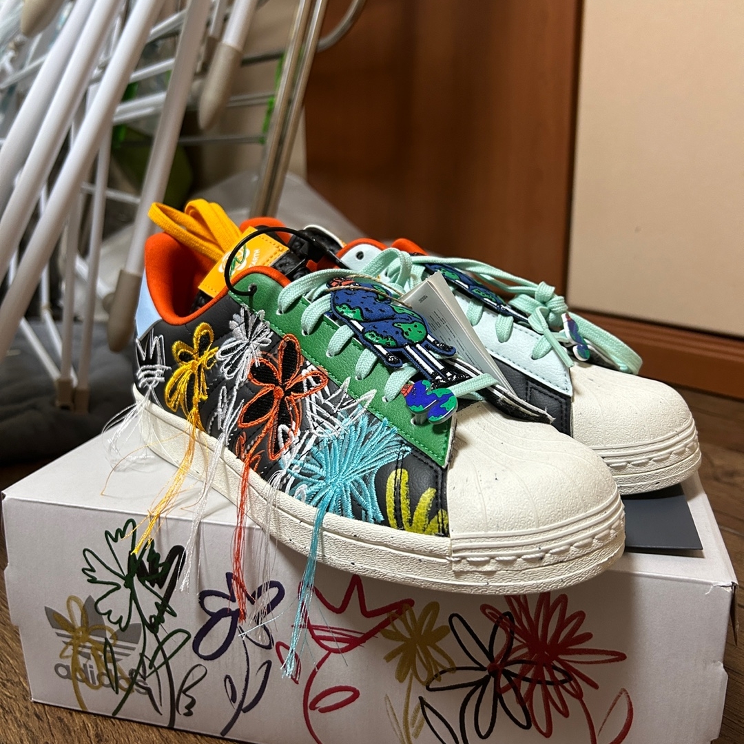 Adidas x Sean Wotherspoon Superstar Superearth Black 착용 스타일