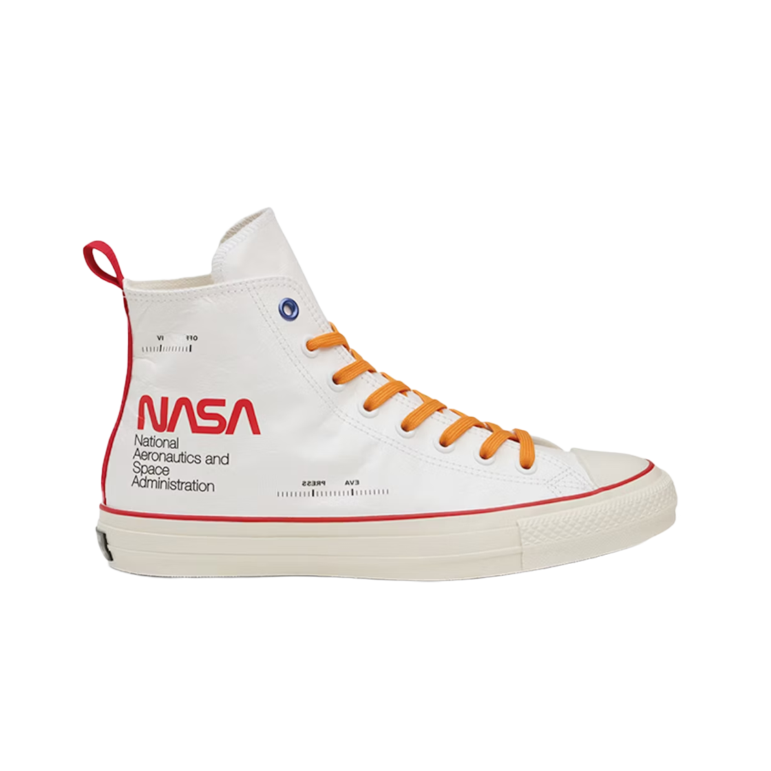 1CL817 Converse x NASA Chuck Taylor All Star 100 Spacesuits Hi White