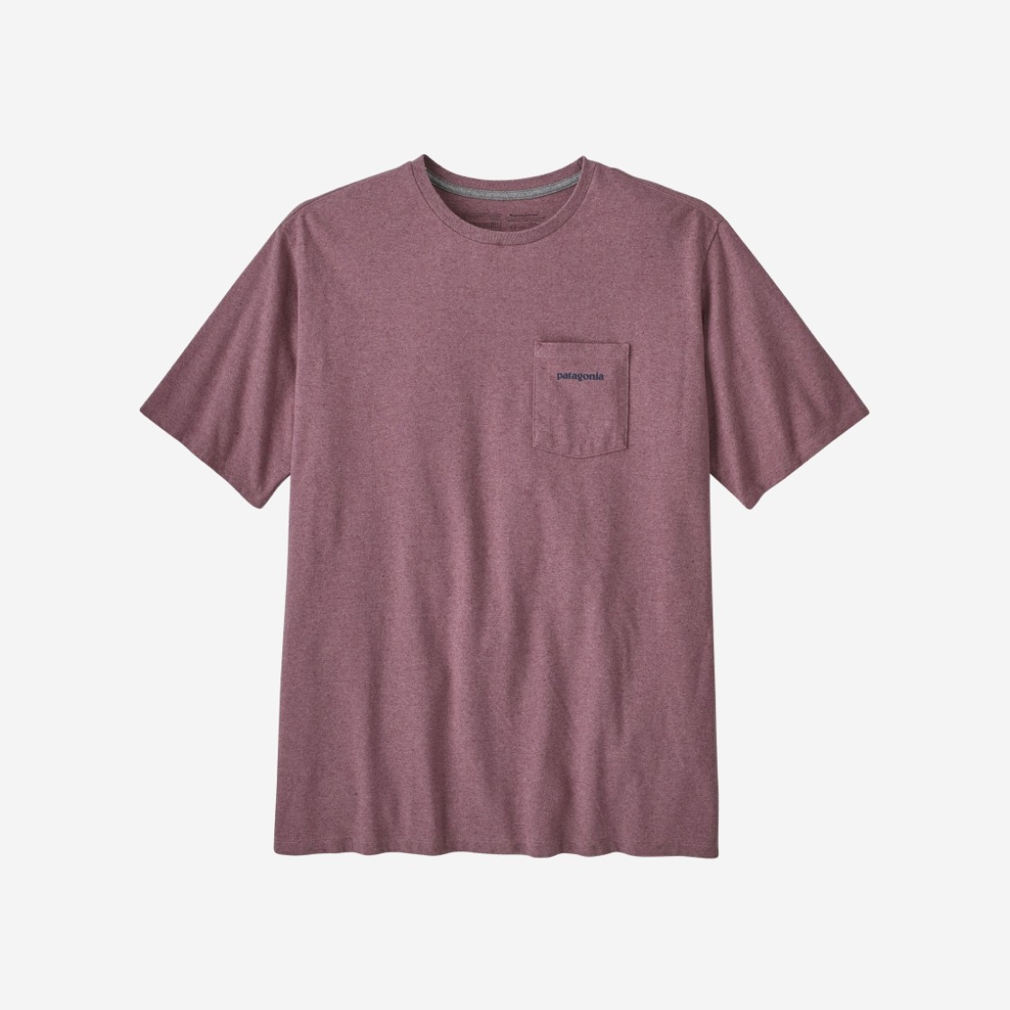 Patagonia Boardshort Logo Pocket Responsibili-Tee Evening Mauve 상세 이미지 1