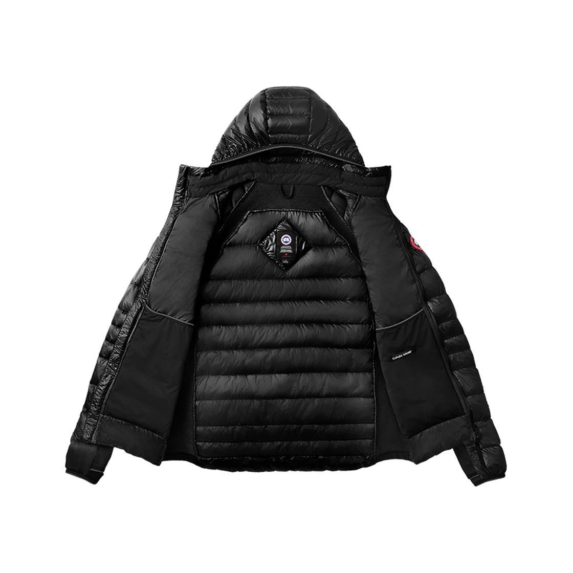 Canada Goose Hybridge Lite Tech Hoody Black 상세 이미지 2