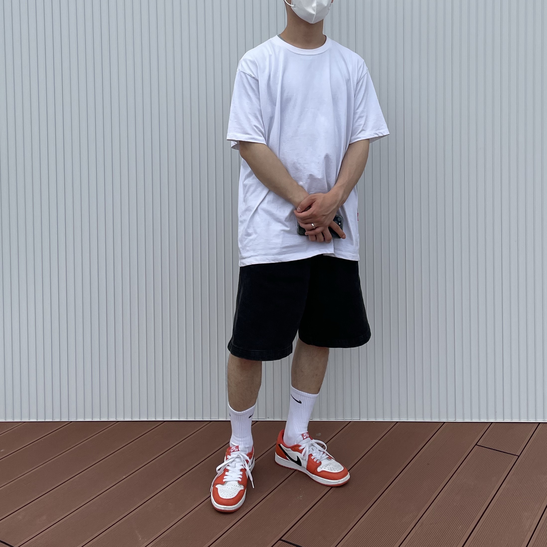 (W) Jordan 1 Low OG Starfish 착용 스타일 - 1