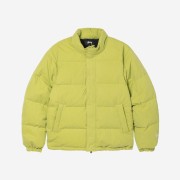 Stussy Ripstop Down Puffer Jacket Lime