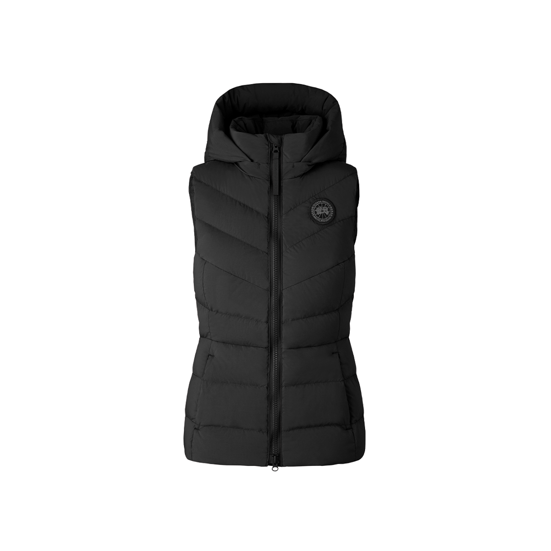 (W) Canada Goose Clair Vest Black Label Black 상세 이미지 1