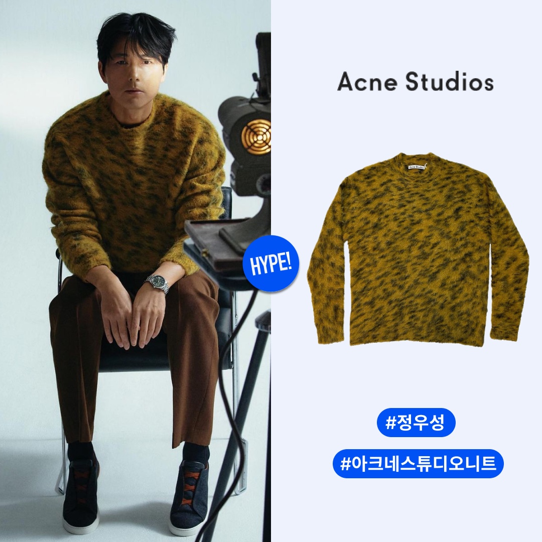 Gucci Cotton Gabardine Jacket with Label Dark Blue, STU Shwal Collar Coat Black 착용 스타일 - 4