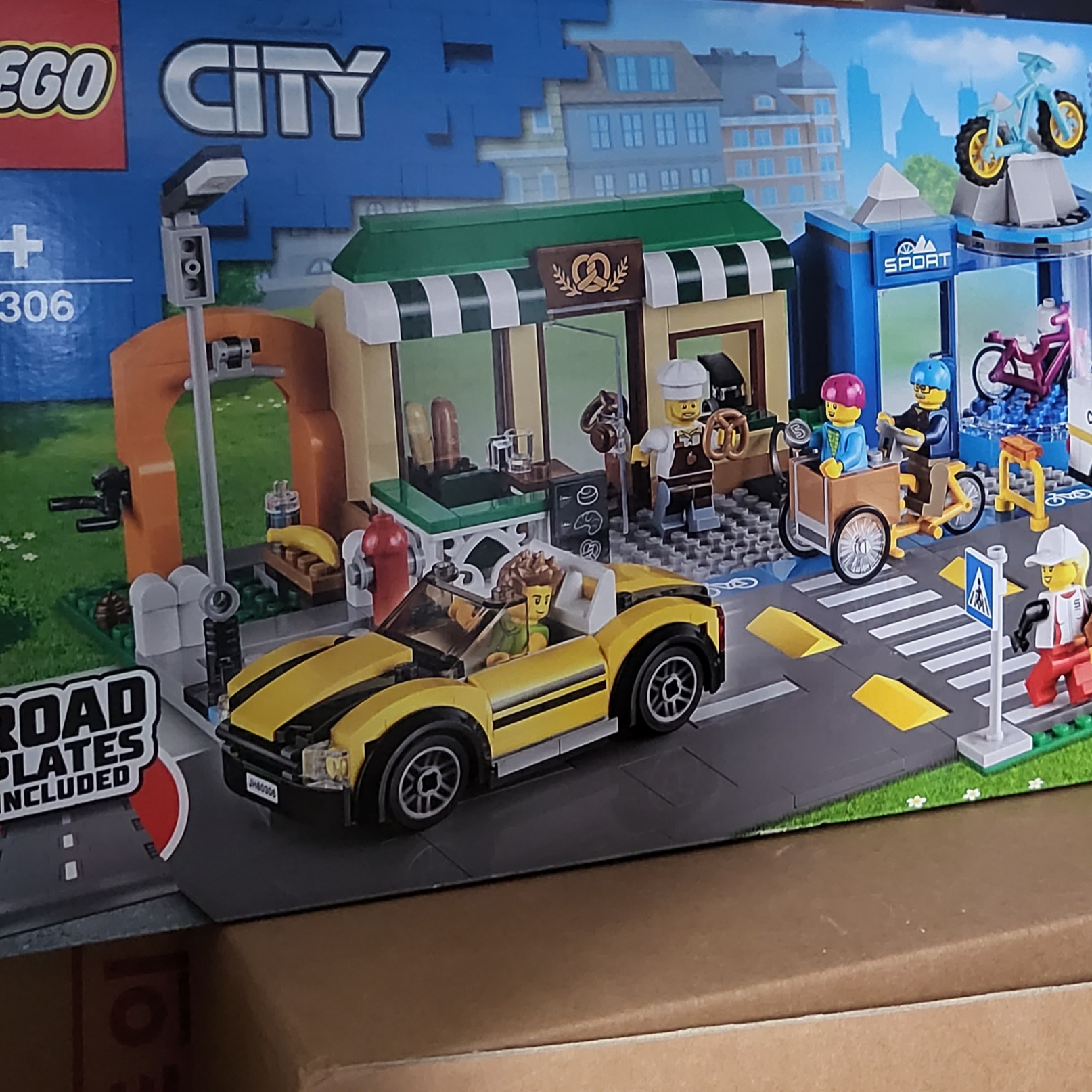 Lego Shopping Street 착용 스타일