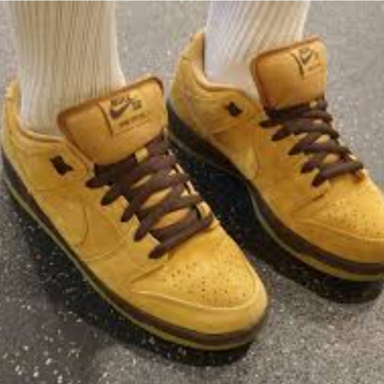 Nike SB Dunk Low Pro Wheat 2023 착용 스타일 - 2