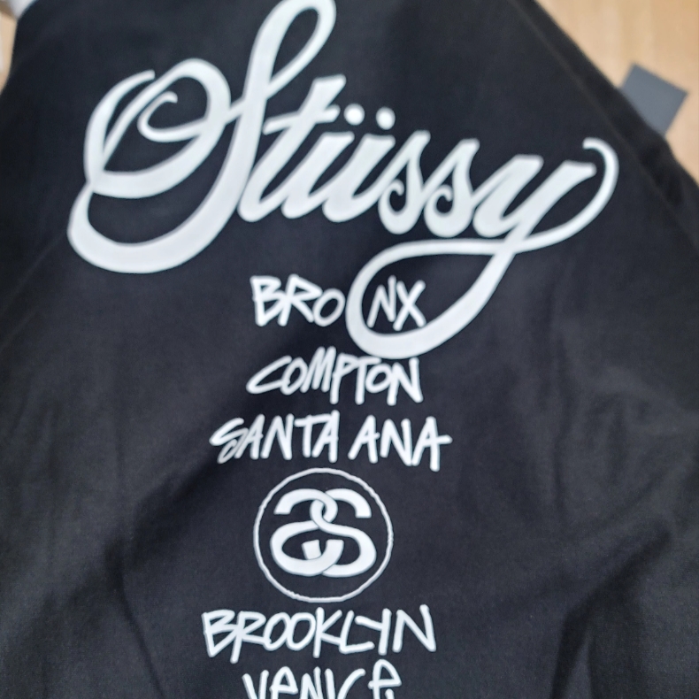 Stussy World Tour Zip Hoodie Black 2023 착용 스타일