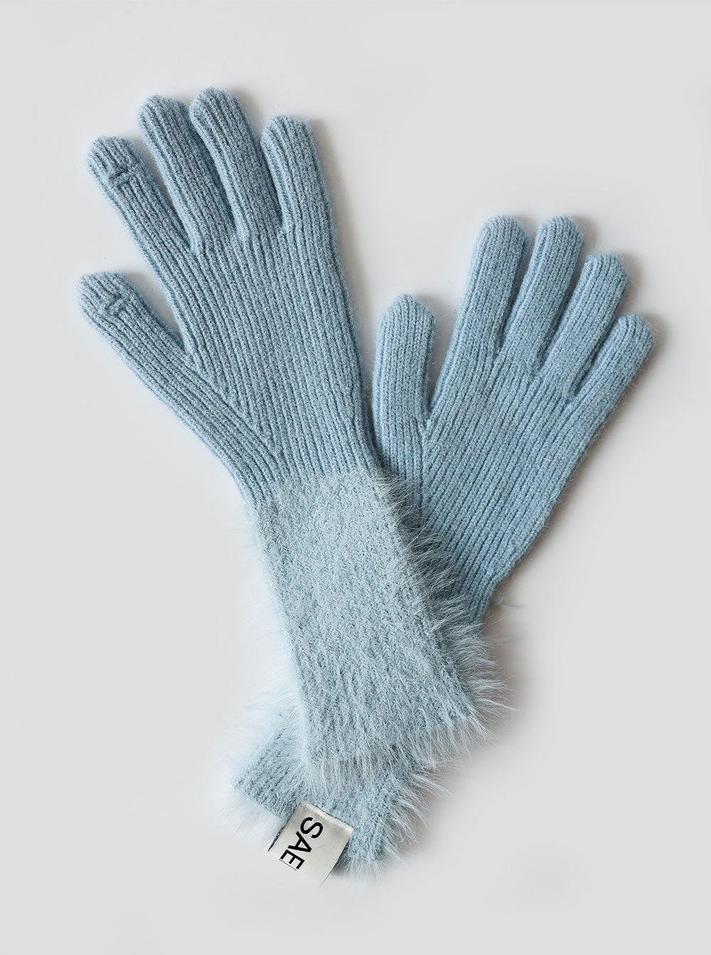 생긴스튜디오 퍼 핑거 글로브 블루 | Saenginstudios | KREAM Saenginstudios Fur Finger Gloves Blue