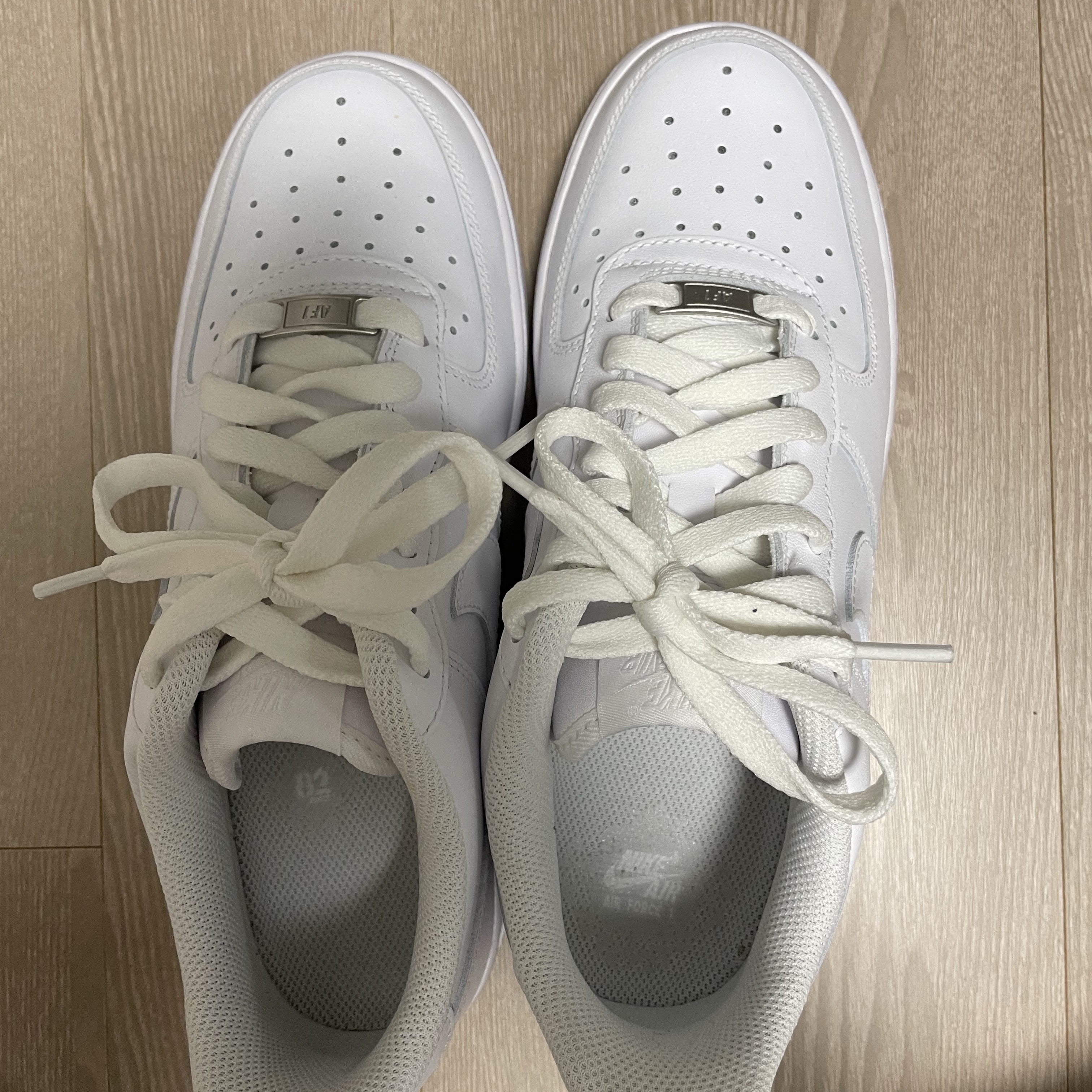 Nike Air Force 1 '07 Low White 착용 스타일 - 1