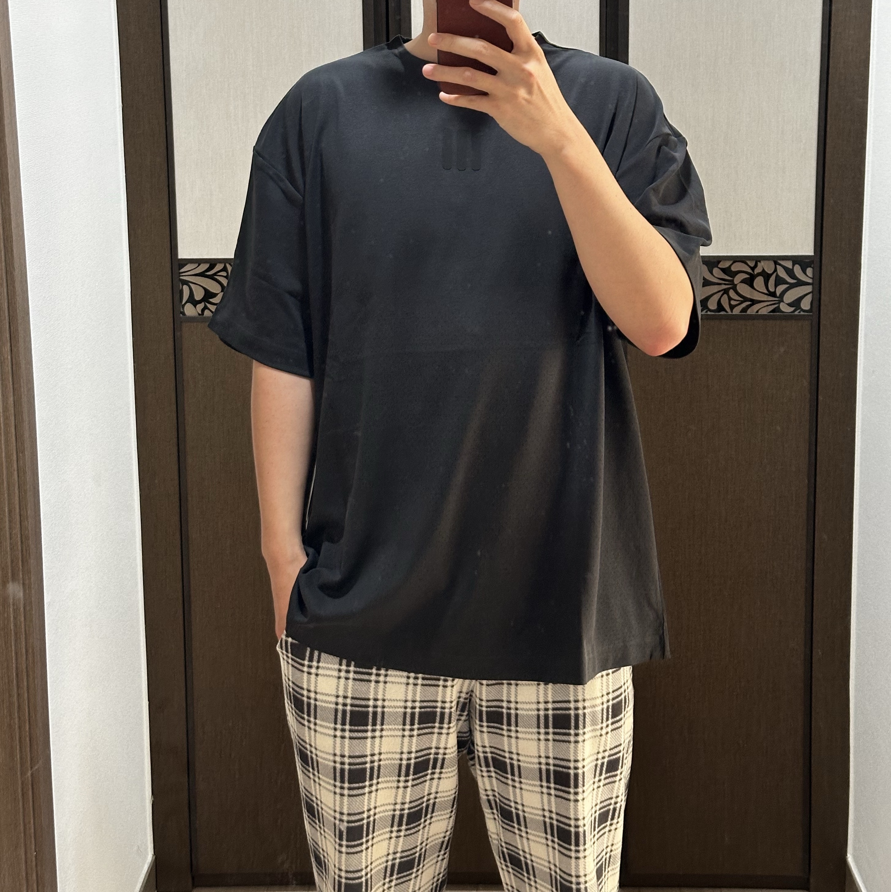 Adidas x Fear of God Athletics Performance Jersey T-Shirt Black - KR Sizing 착용 스타일