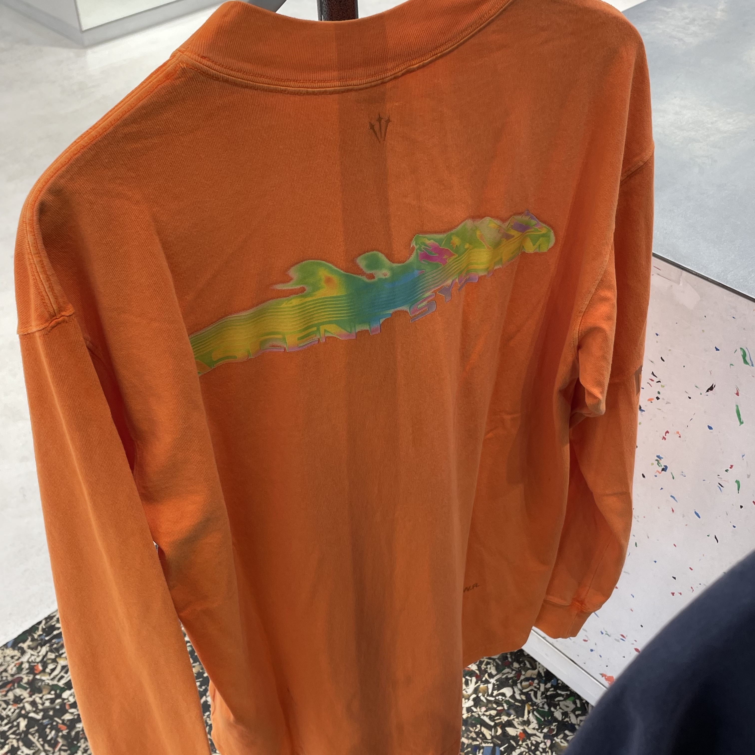 Nike x Drake Nocta 8K Peaks Long Sleeve Mock Orange Horizon (FQ6556-818) 착용 스타일