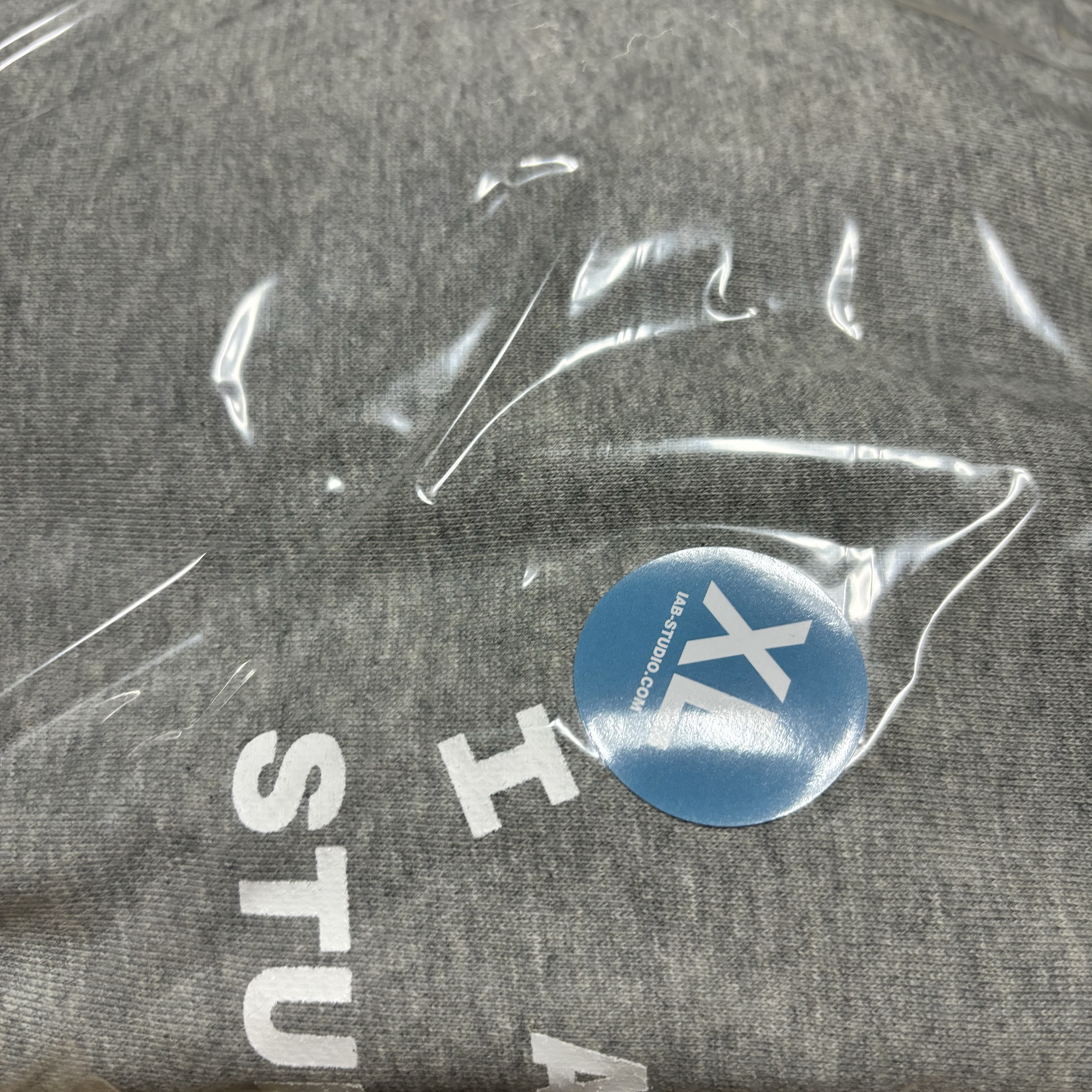IAB Studio Hoodie Dual Gray 착용 스타일