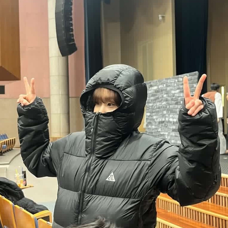 Nike ACG Therma-Fit ADV Lunar Lake Puffer Jacket Black - Asia 착용 스타일