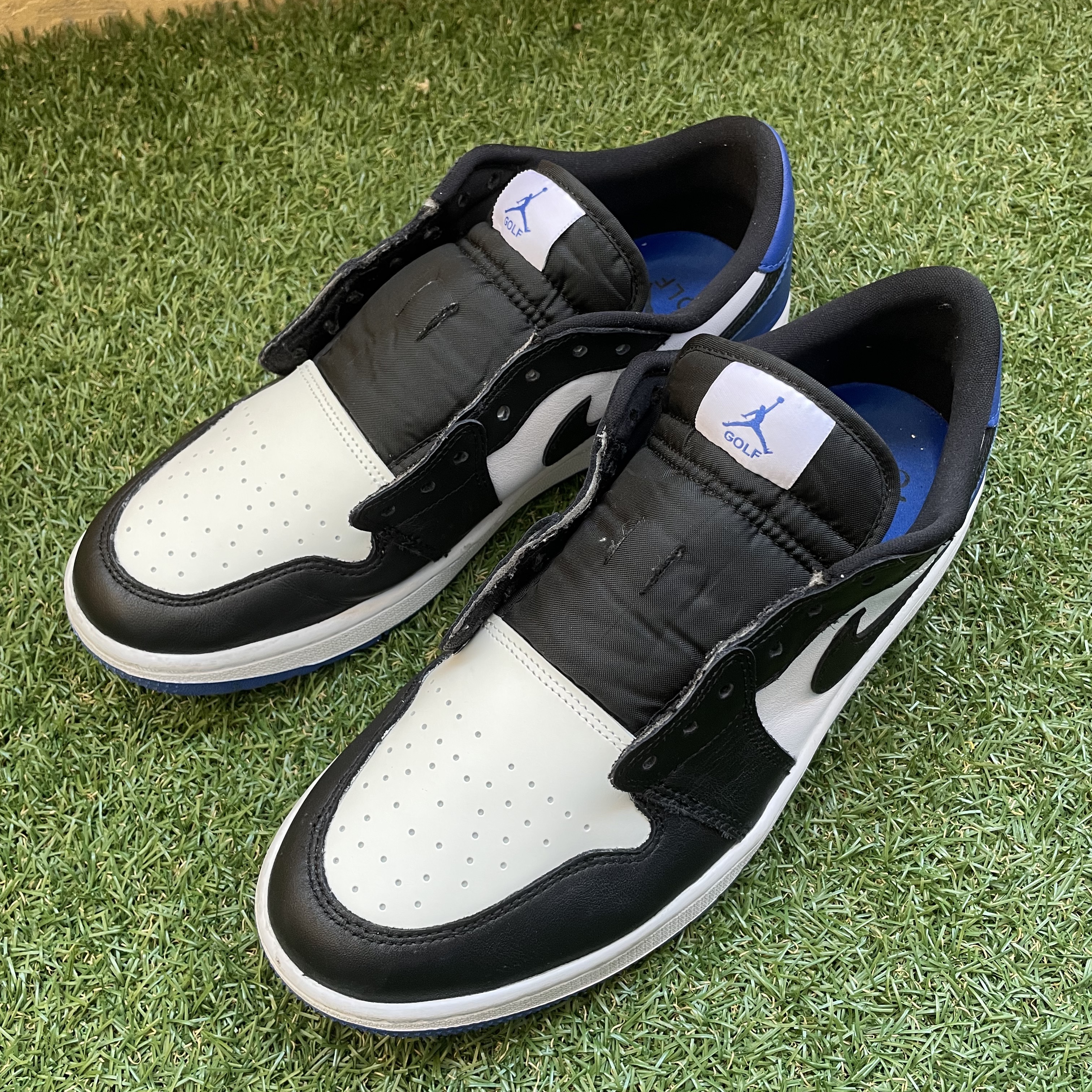 Jordan 1 Low Golf Sport Royal 착용 스타일 - 2