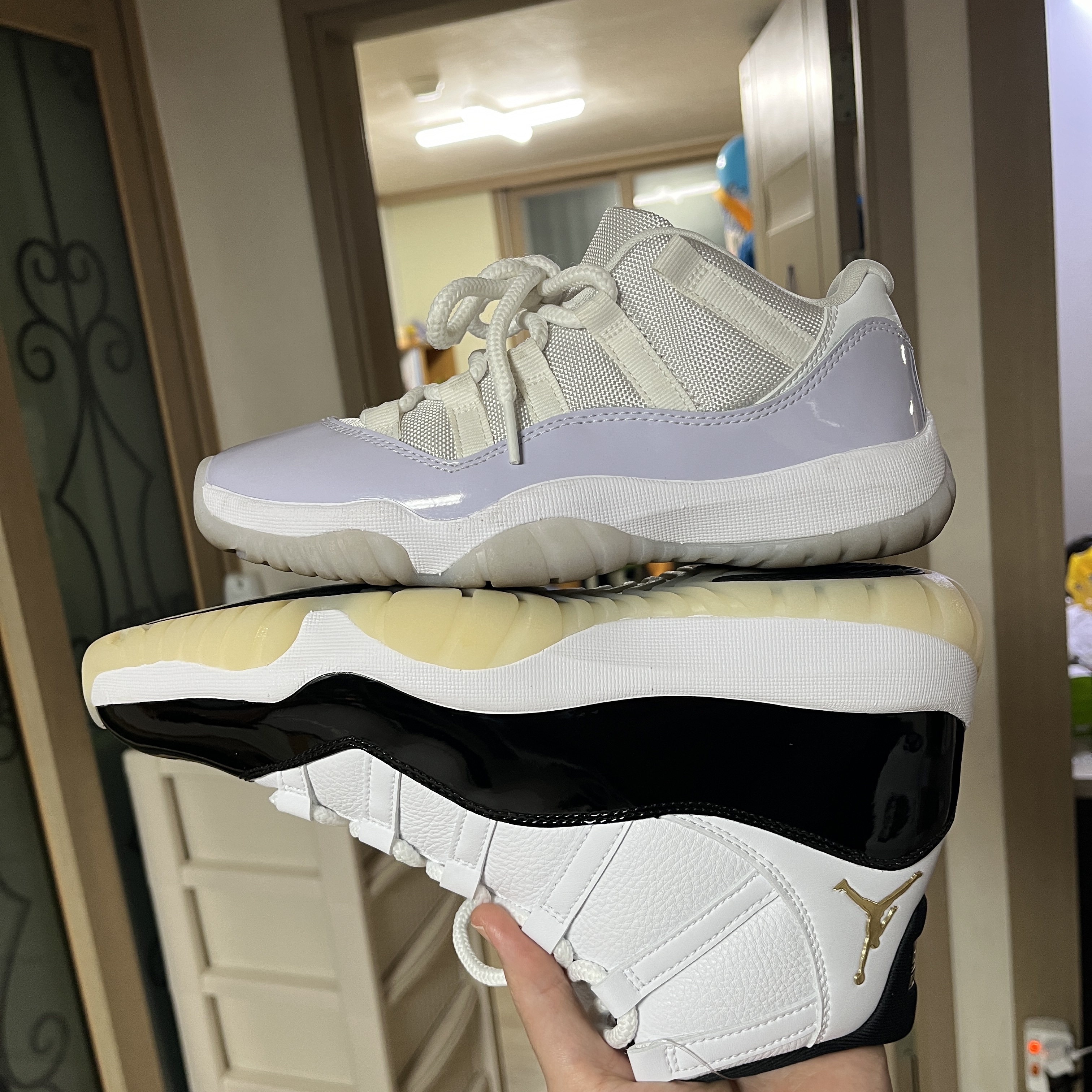 Jordan 11 Retro Gratitude, Nike Air Zoom Flight 5 White 착용 스타일 - 2