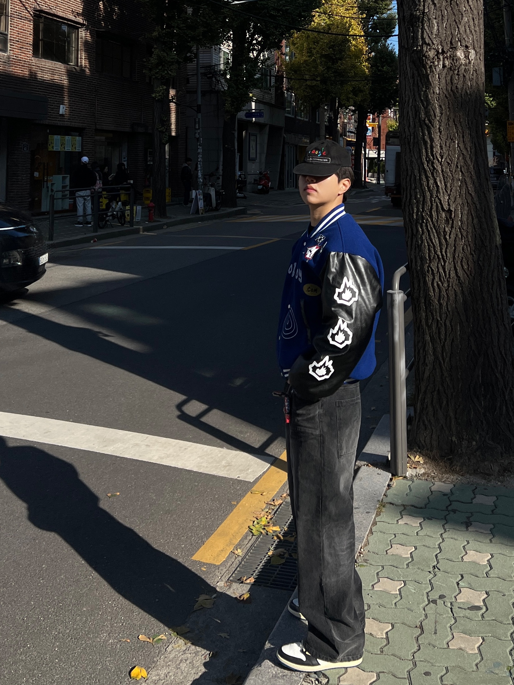 Jordan 1 x Travis Scott x Fragment Retro Low OG SP Military Blue, Hysteric Glamour x Sallies Pocketpal Hysteric Garage Minimal Wallet Multi 착용 스타일 - 3