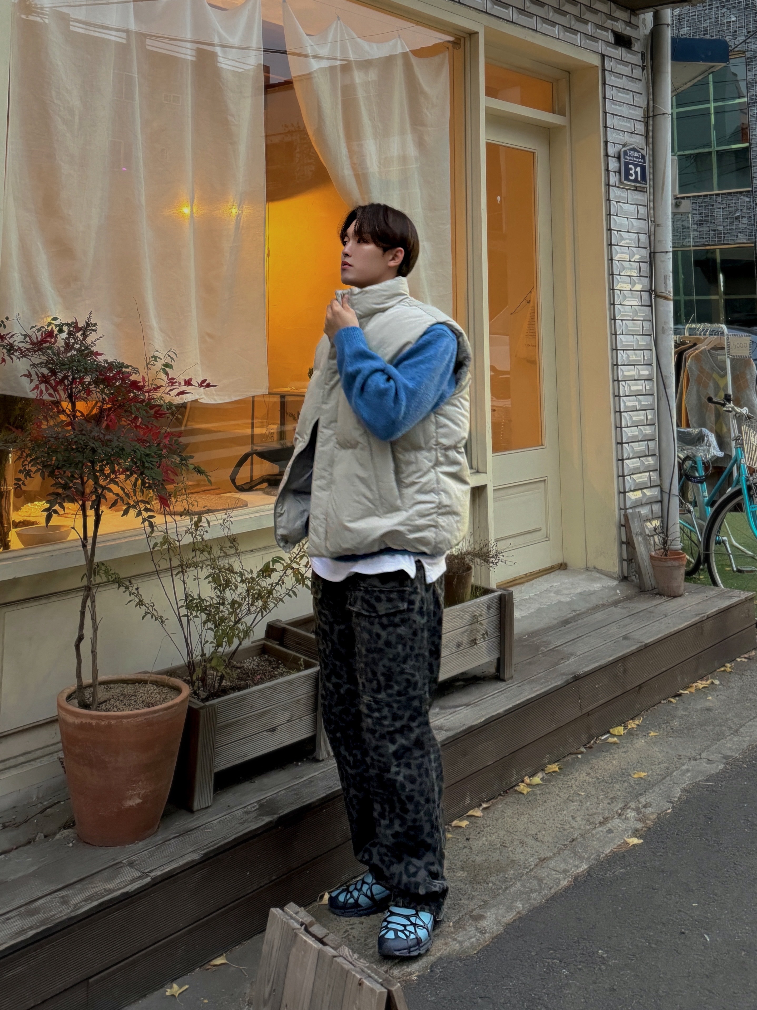 Nike Air Kukini Worn Blue Obsidian 착용 스타일 - 3