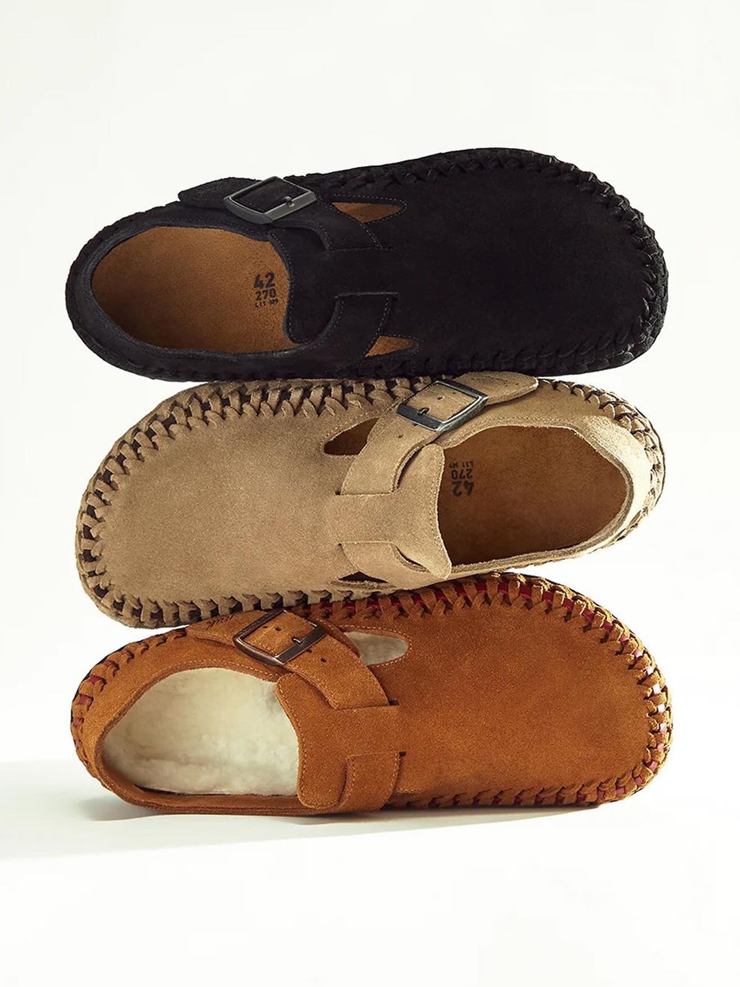 Birkenstock x Kith London Braided Biscuit, Birkenstock x Kith London Braided Taupe 착용 스타일 - 4