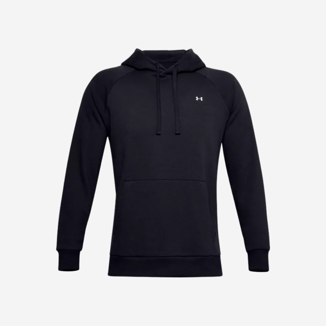 Under Armour Rival Fleece Hoodie Black Onyx White 상세 이미지 1