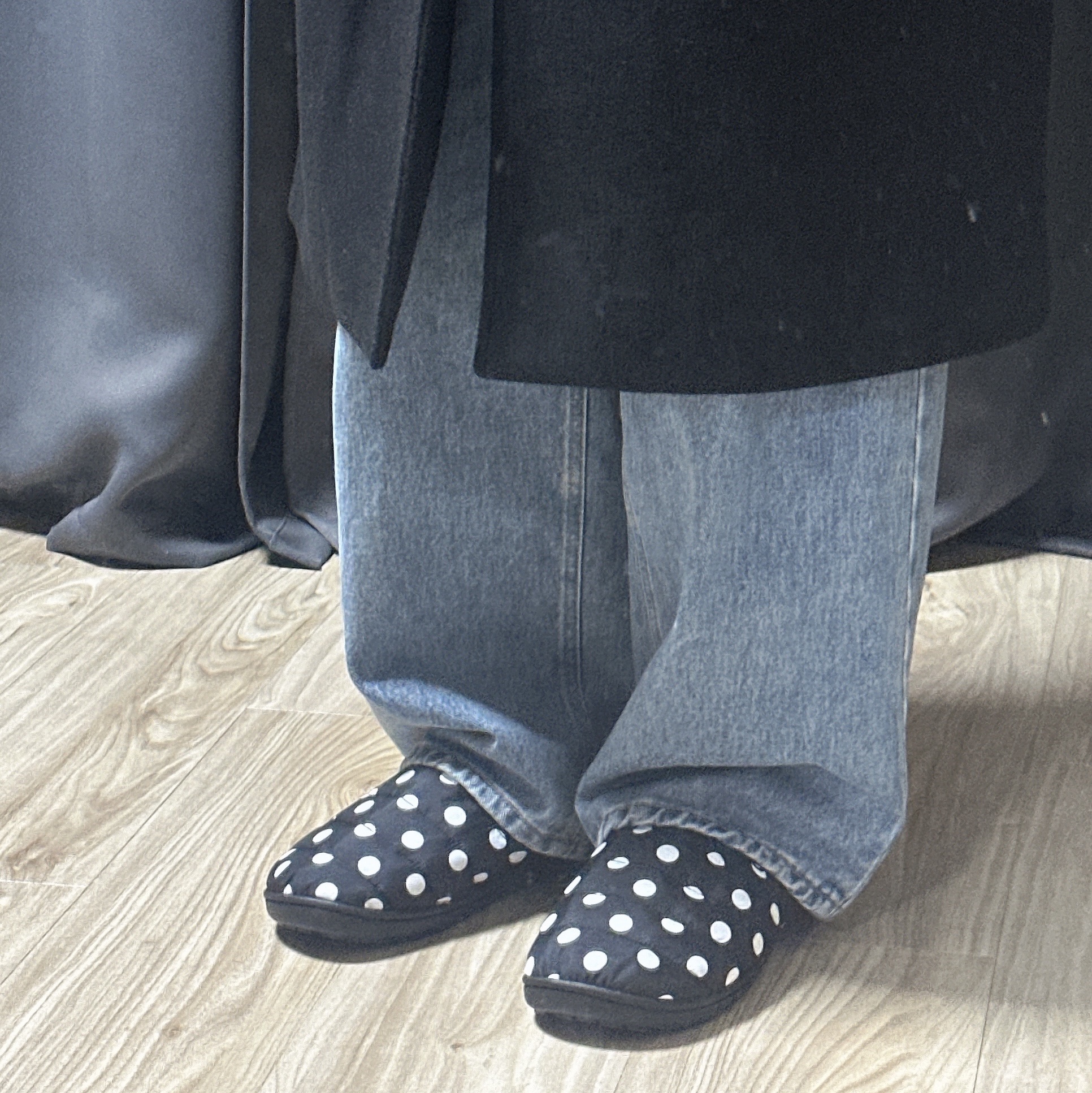 Subu Permanent F-Line Dots, Subu Packable Exclusive Cream Snow Dot 착용 스타일 - 1