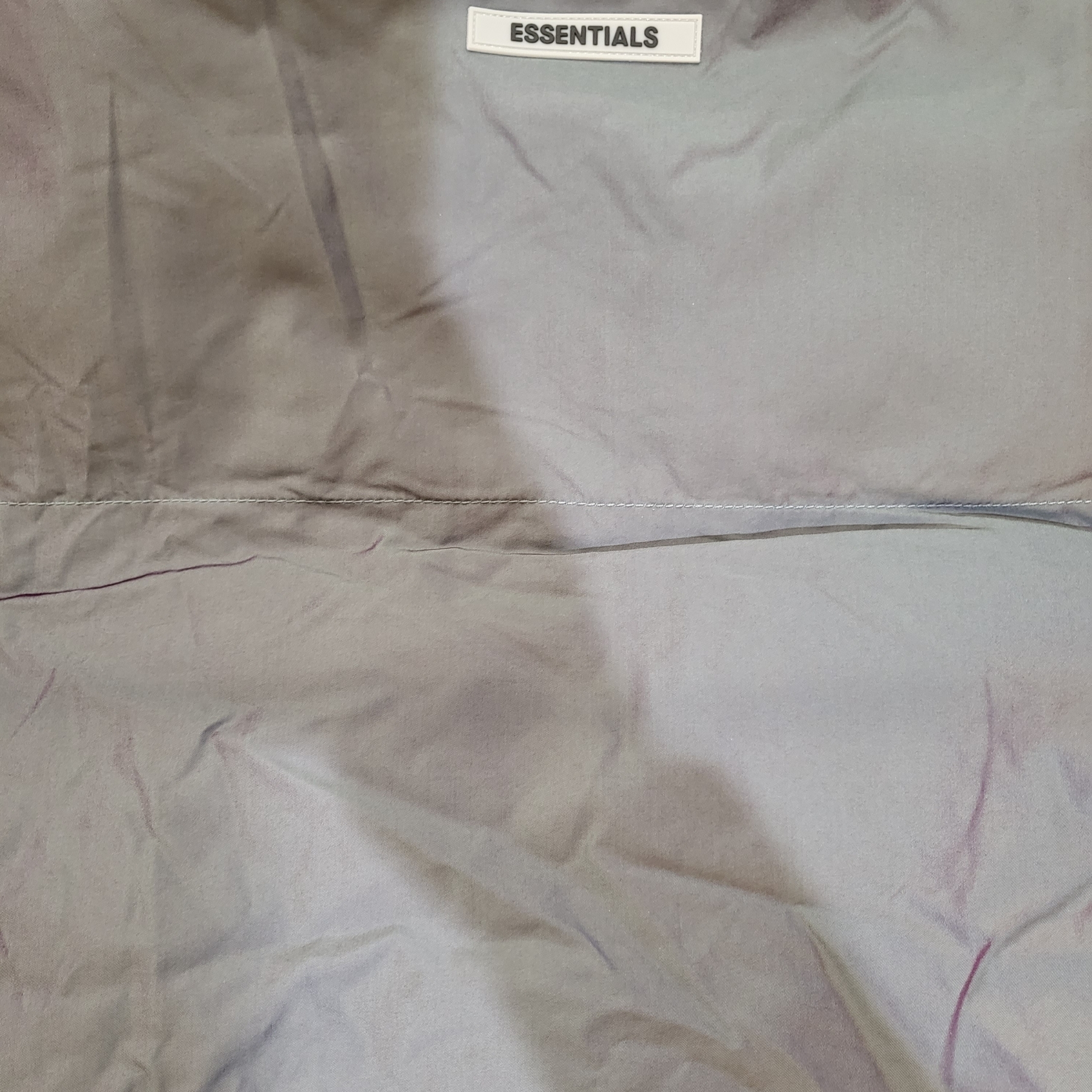 Essentials Puffer Jacket Iridescent - 20SS 착용 스타일 - 4