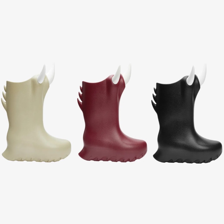 Fila x Thug Club Dragon Boots Black, Fila x Thug Club Dragon Boots Red 착용 스타일 - 5