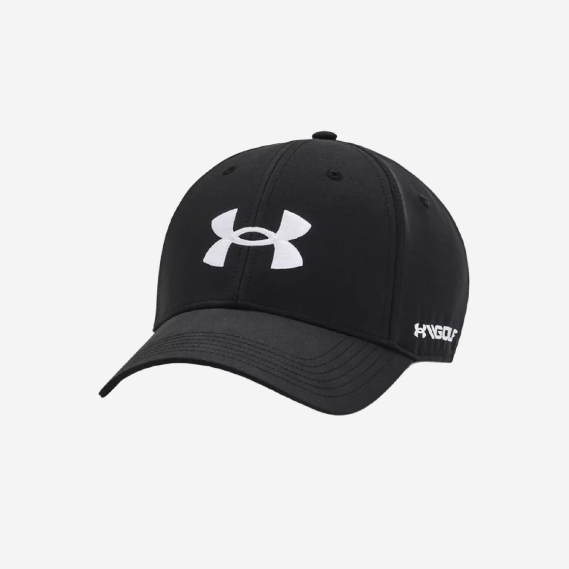 Under Armour Golf96 Hat Black White 상세 이미지 1