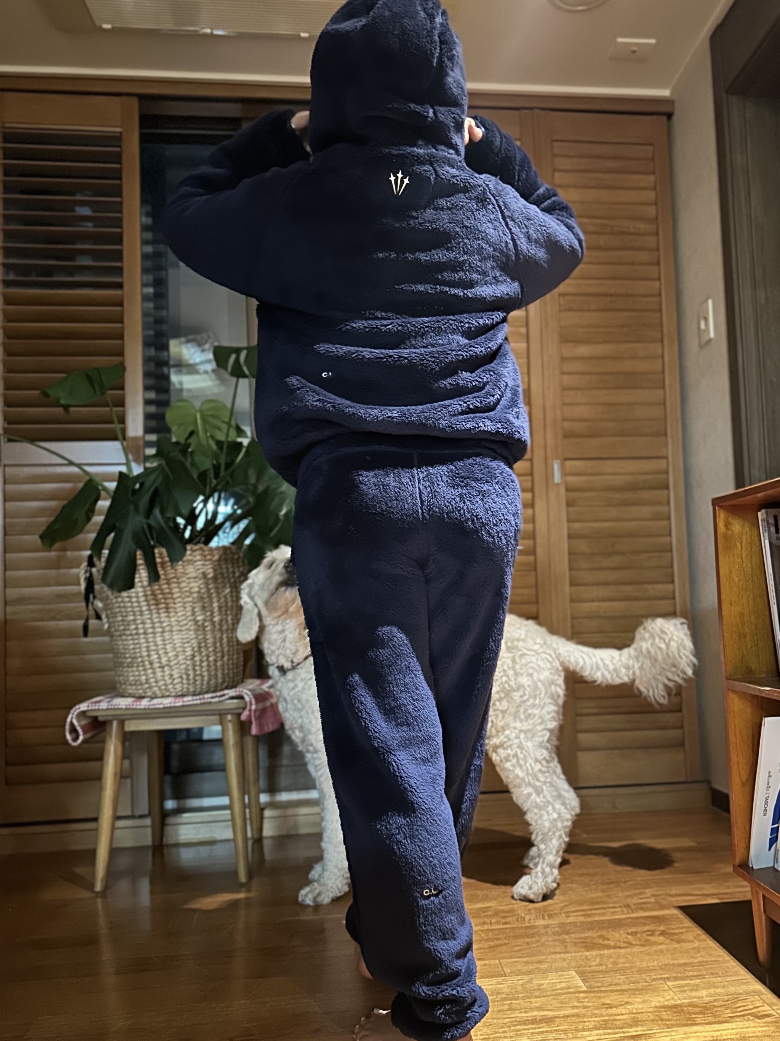 (W) Nike x Drake Nocta 8K Peaks Fleece Hoodie Midnight Navy (DV3645-410), Palace Polartec Warmdome Earflap 5-Panel Black - 23FW 착용 스타일 - 5