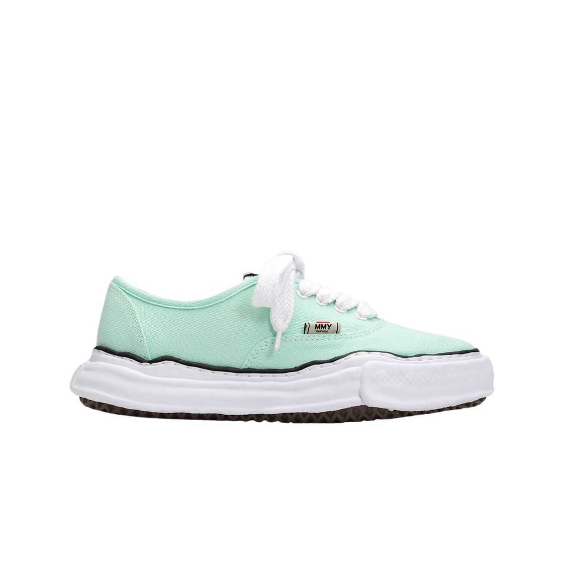 A02FW704-LIGHTBLUE Maison Mihara Yasuhiro Baker OG Sole Canvas Low Cut Sneakers Light Blue - 대표 이미지 #1