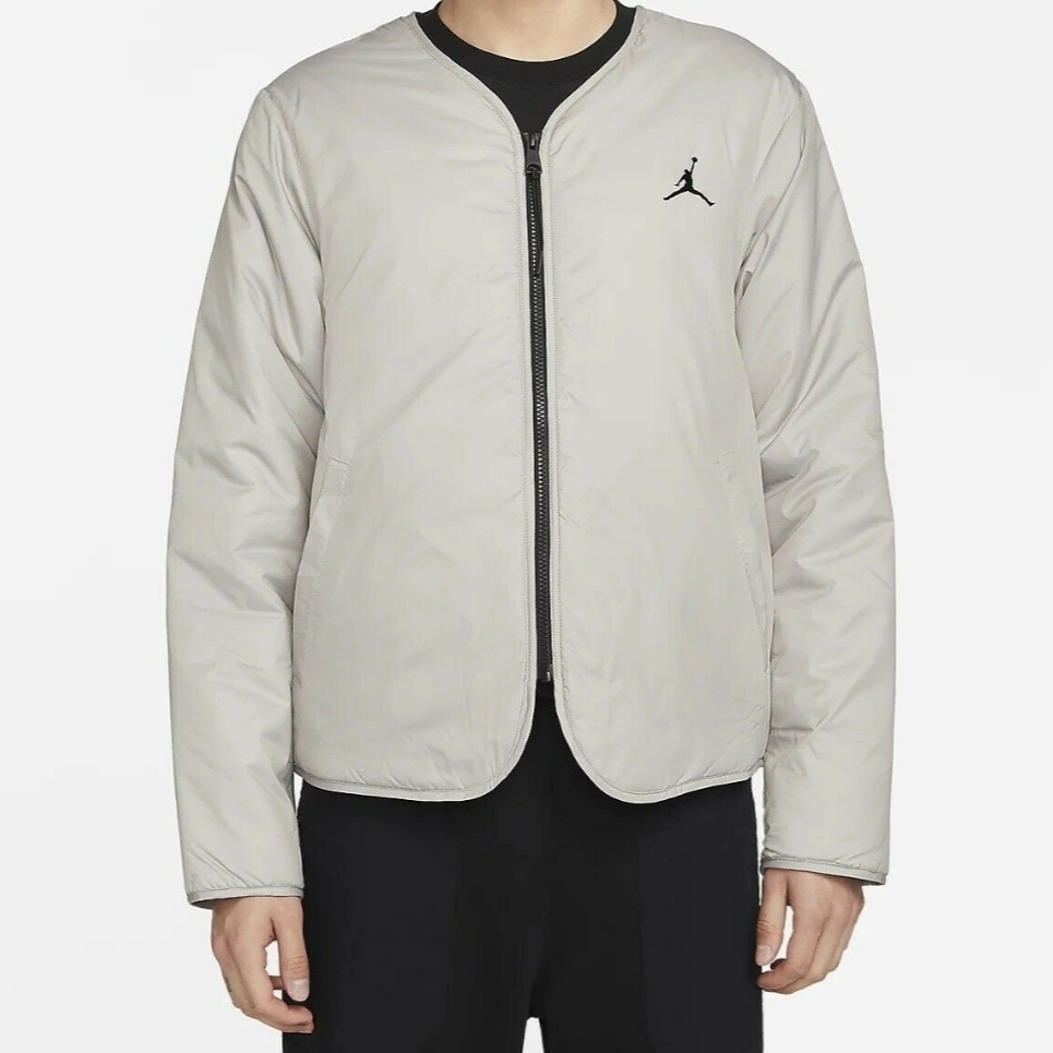 Jordan 23 Engieered Gore-Tex Parka Light Bone - Asia, Jordan 23 Engieered Gore-Tex Parka Black - Asia 착용 스타일 - 2
