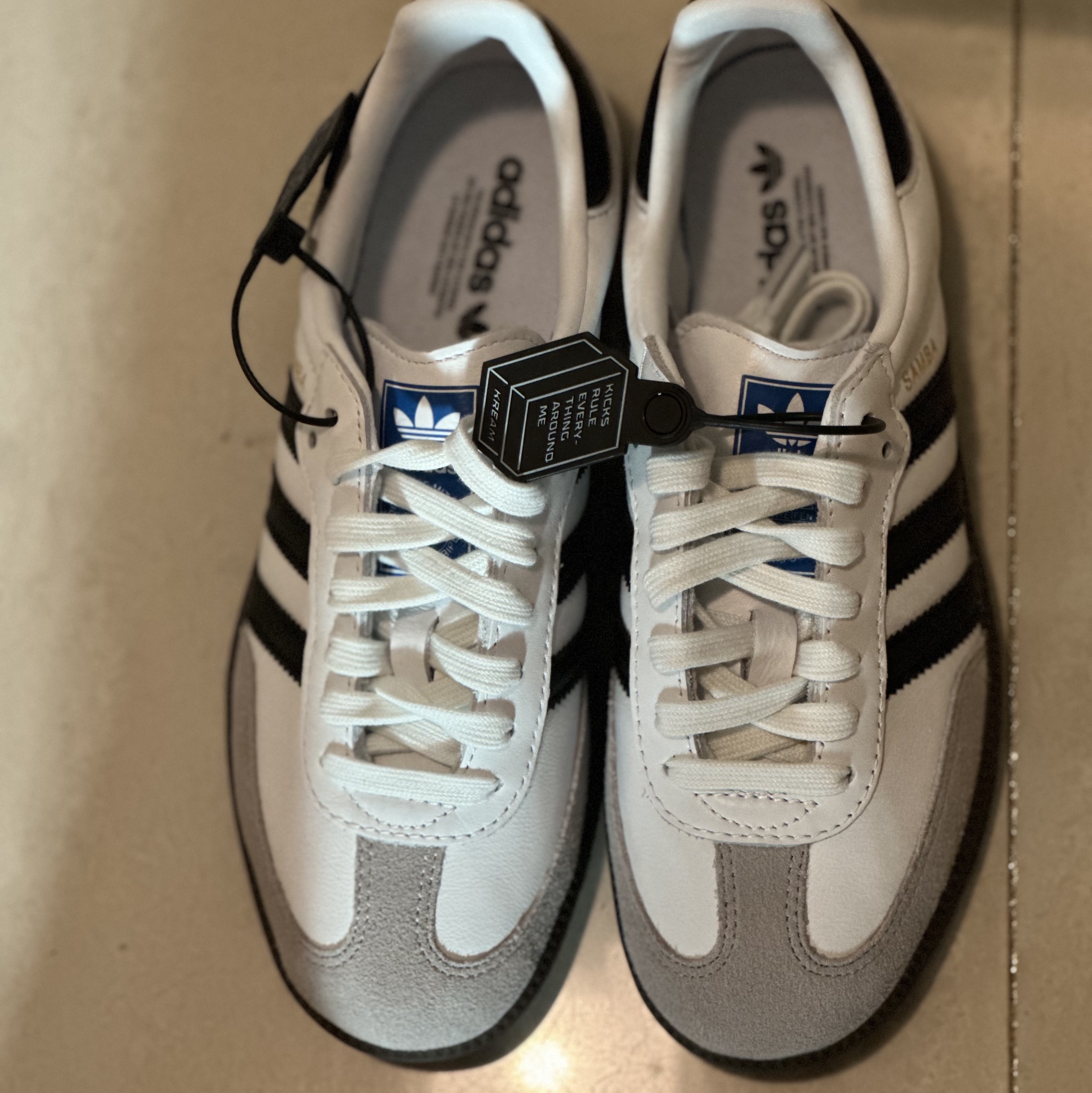 Adidas Samba OG Cloud White 착용 스타일