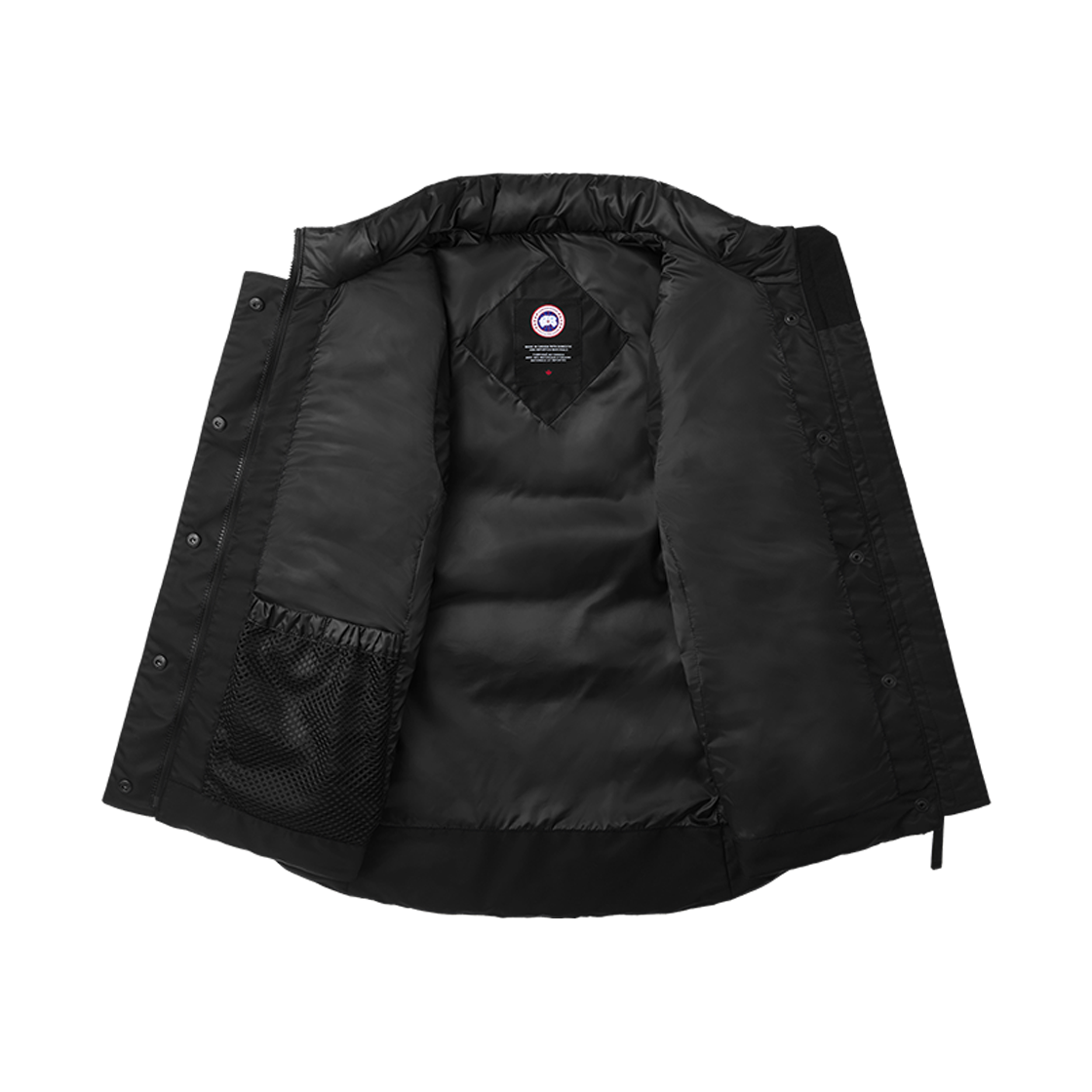 (W) Canada Goose Freestyle Vest Performance Satin Black Label Black 상세 이미지 2