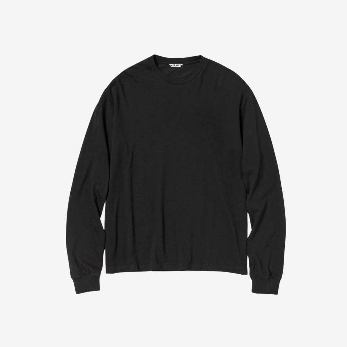 Auralee Seamless L/S T-Shirt Black - 23AW 상세 이미지 1