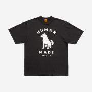 Human Made Worksout 20th Anniversary Jindo Dog Graphic T-Shirt Black